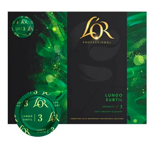 Lungo Subtil L'or 50 capsules for Nespresso Professional