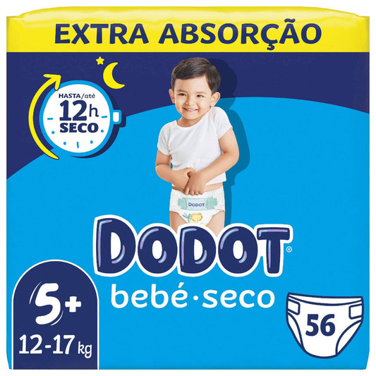 DODOT Extra Dry Baby Diapers 12-17kg T5+