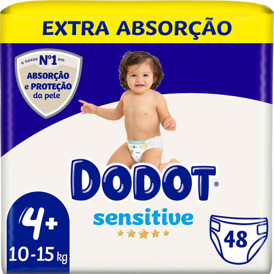 Extra Sensitive Diapers 10-15kg T4