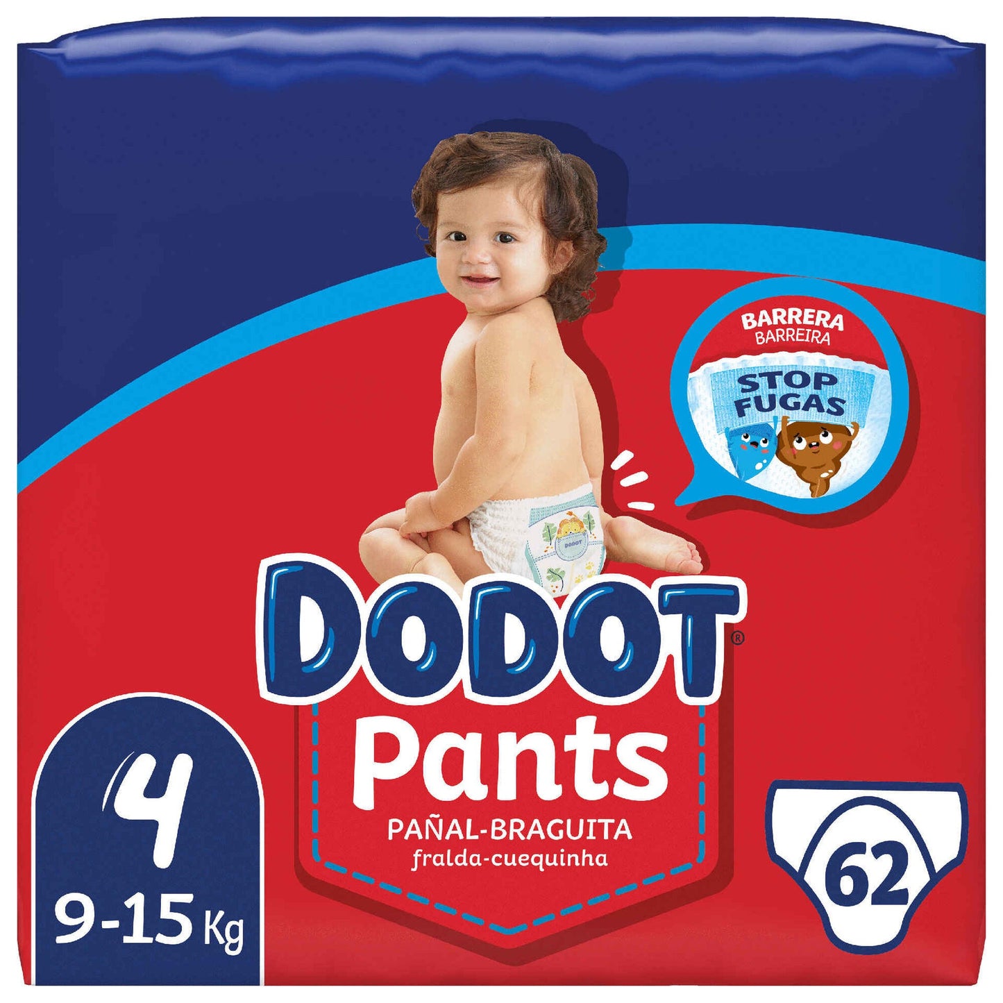 DODOT Diapers Underwear Pants 9-15kg T4