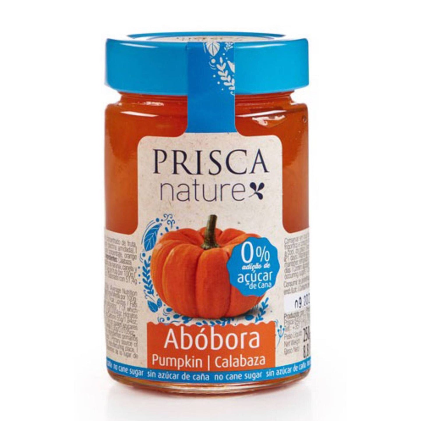 Pumpkin Jam Zero Sugar Prisca 230g