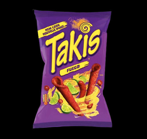Takis Fuego - Zesty Lime Chips 90g