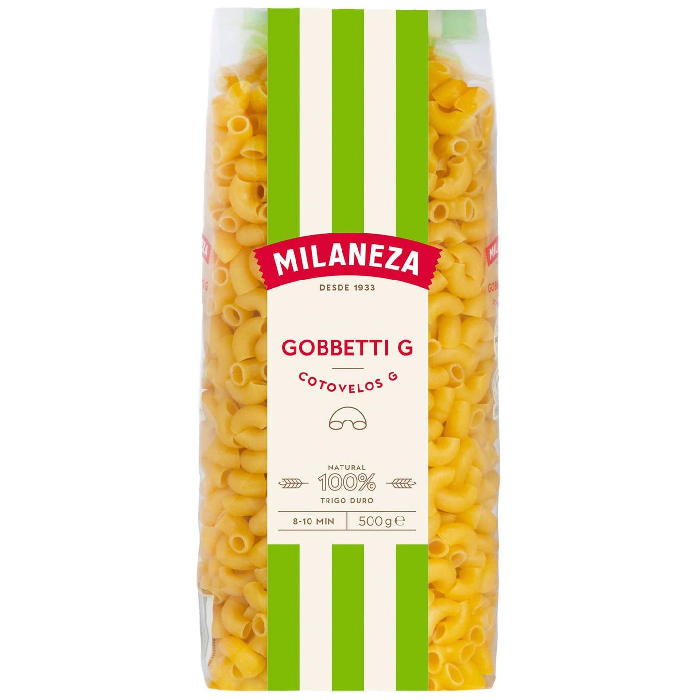 Gobbetti Rigati Pasta Large Milaneza 500g