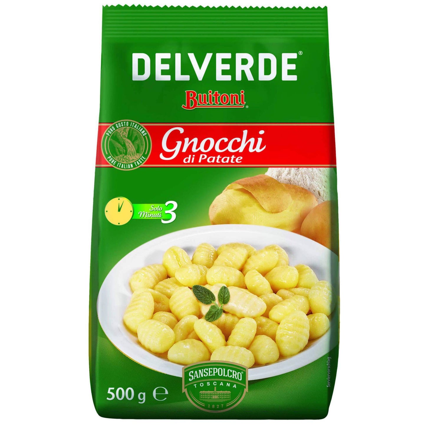 Gnocchi Delverde 500 grams