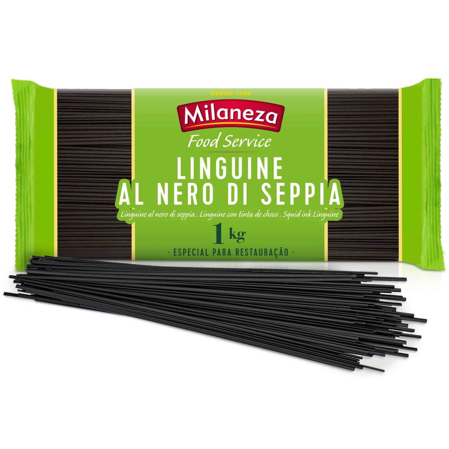 Linguine with Squid Ink Milaneza 1kg