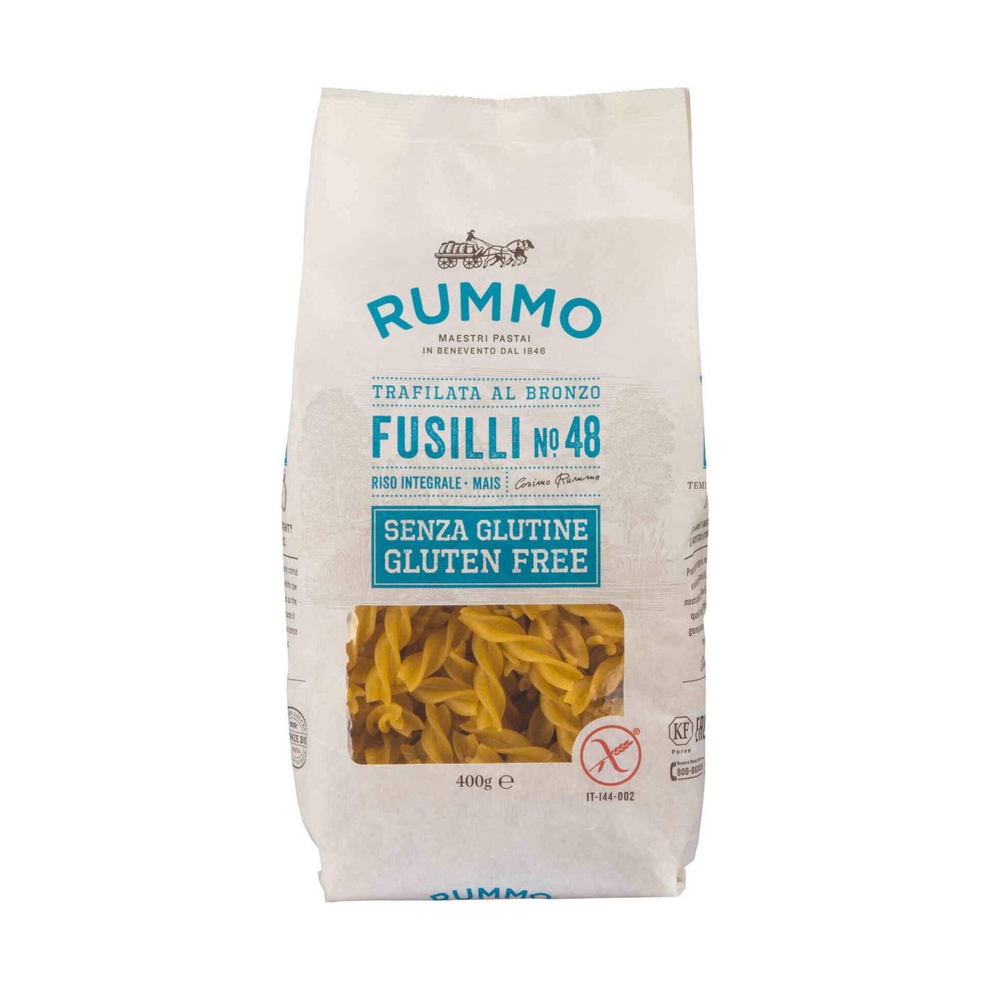 Fusilli as Gluten Free Rummo 400g