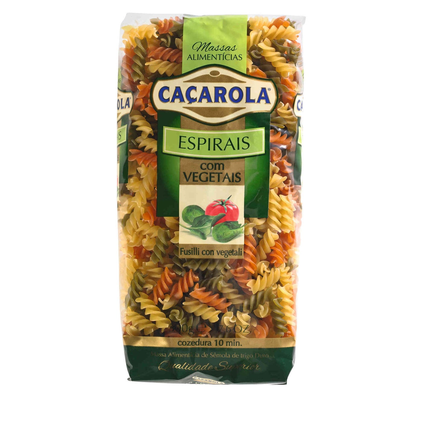 Pasta Spirals with Vegetables Caçarola 500g