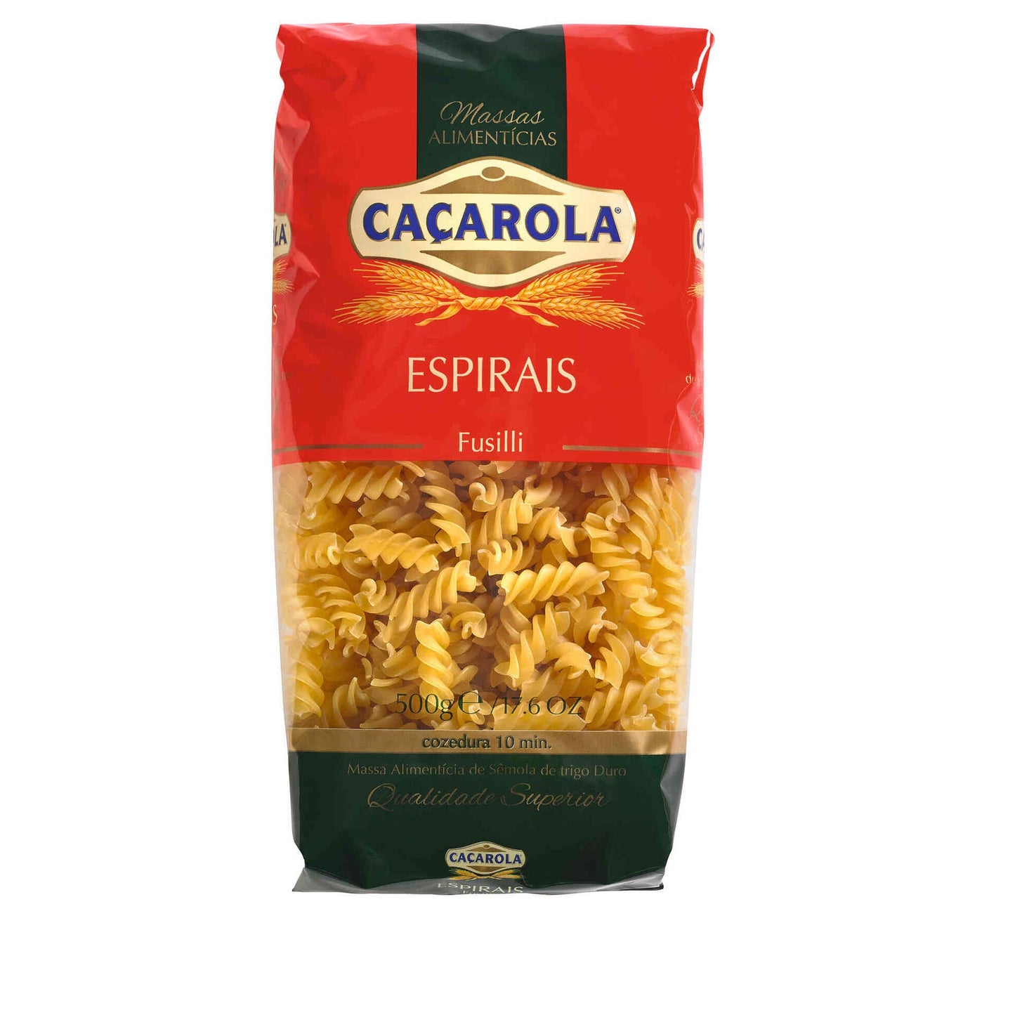 Fusilli Pasta Caçarola 500g