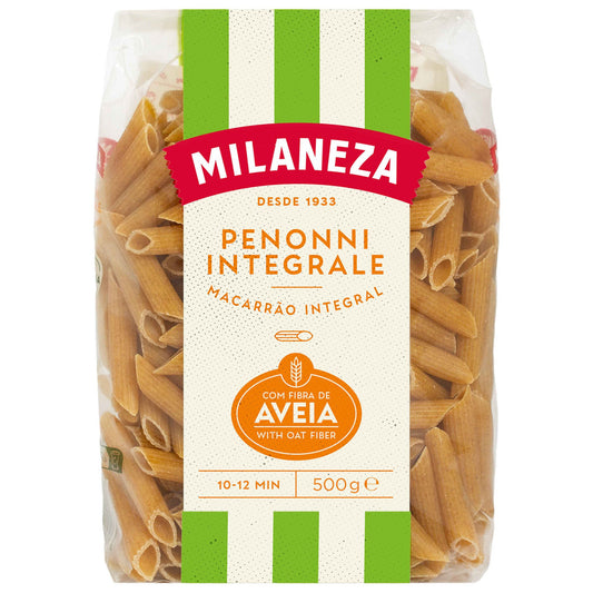 Whole Wheat Penne Pasta Milaneza 500 gr