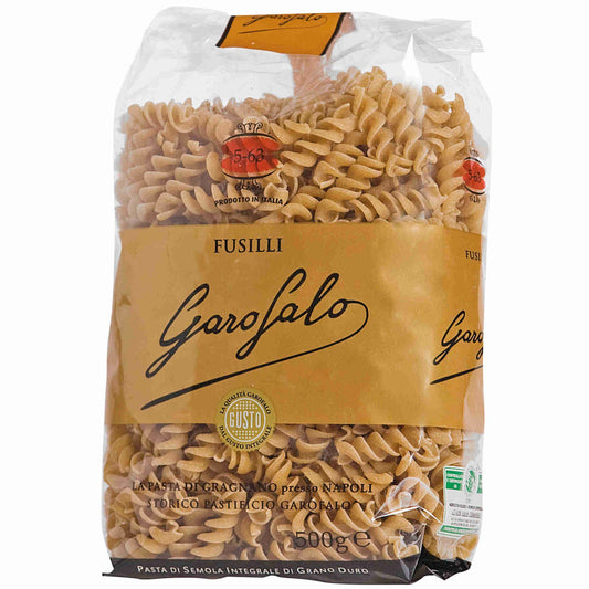 Whole Wheat Fusilli Garofalo 500 gr