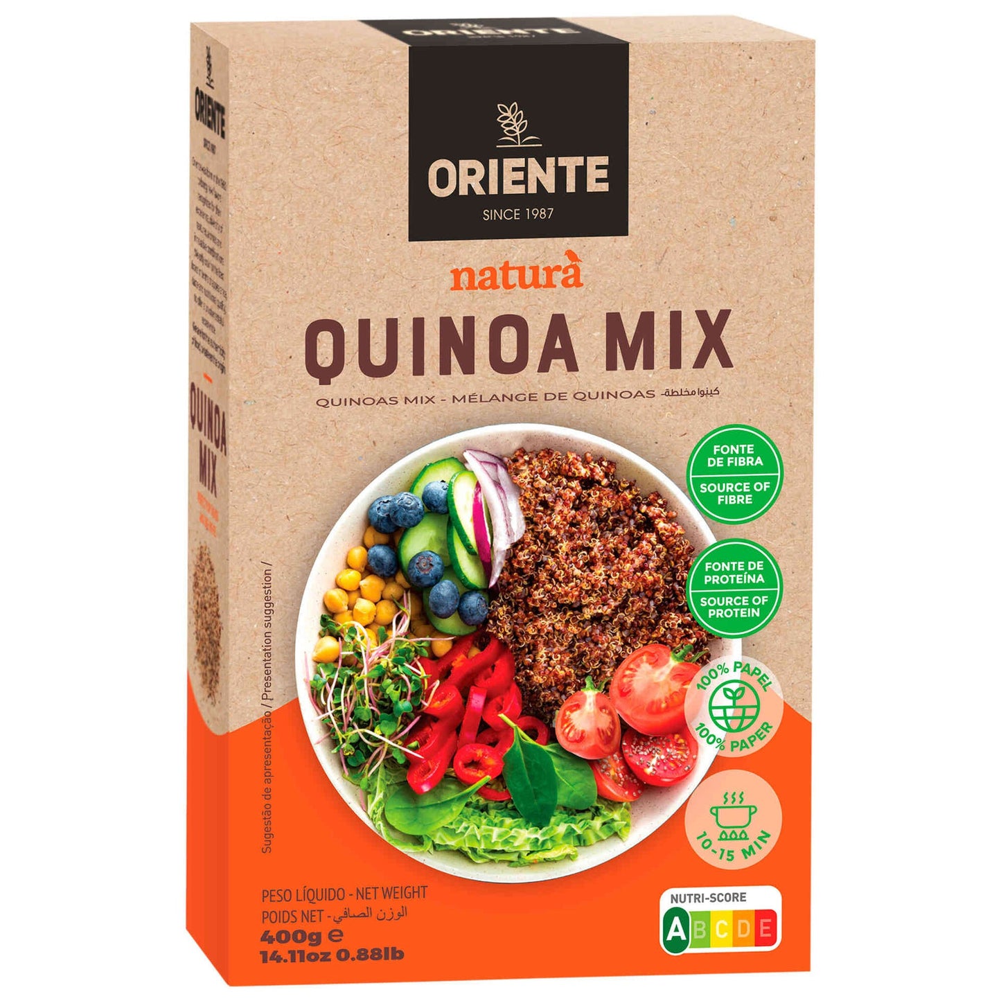 Mix Quinoa Oriente 400g