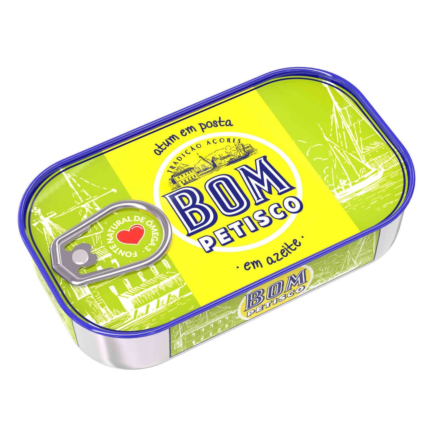 Tuna in Olive Oil Bom Petisco 120g