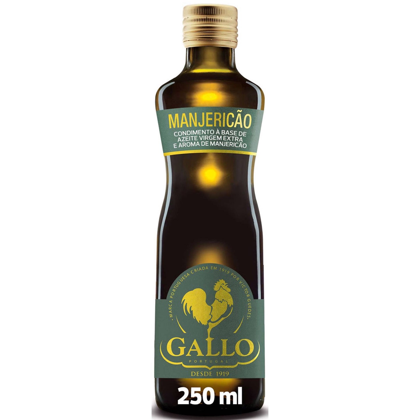 Basil Aroma Extra Virgin Olive Oil Condiment Gallo 250ml