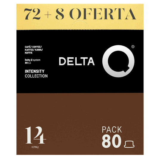 EpiQ Int Coffee Capsules 14 Pack Delta Q 80 Capsules