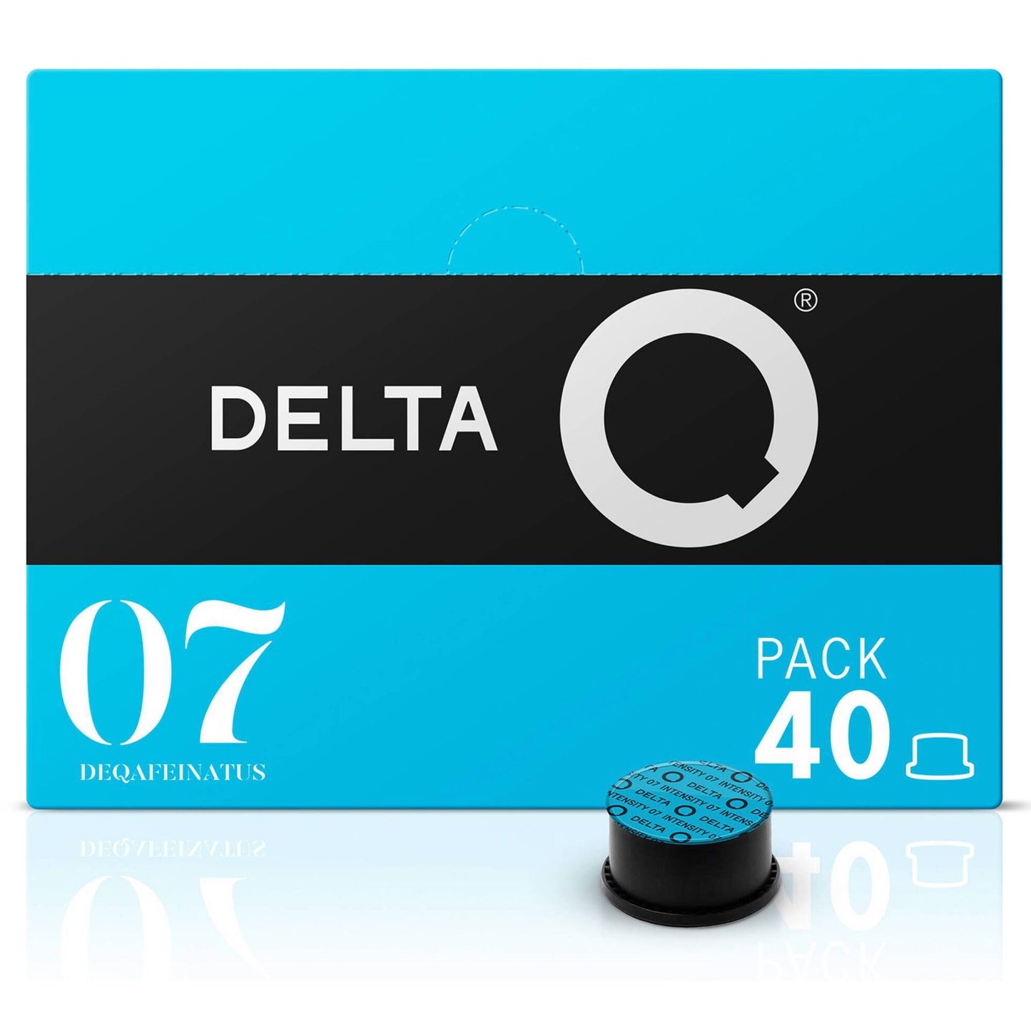 DeCaffeinatus Delta Q 40 Capsules