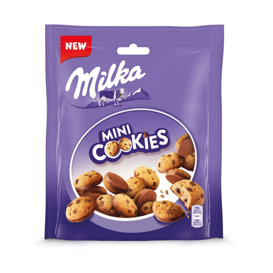 Mini Chocolate Chip Cookies Milka 110 grams
