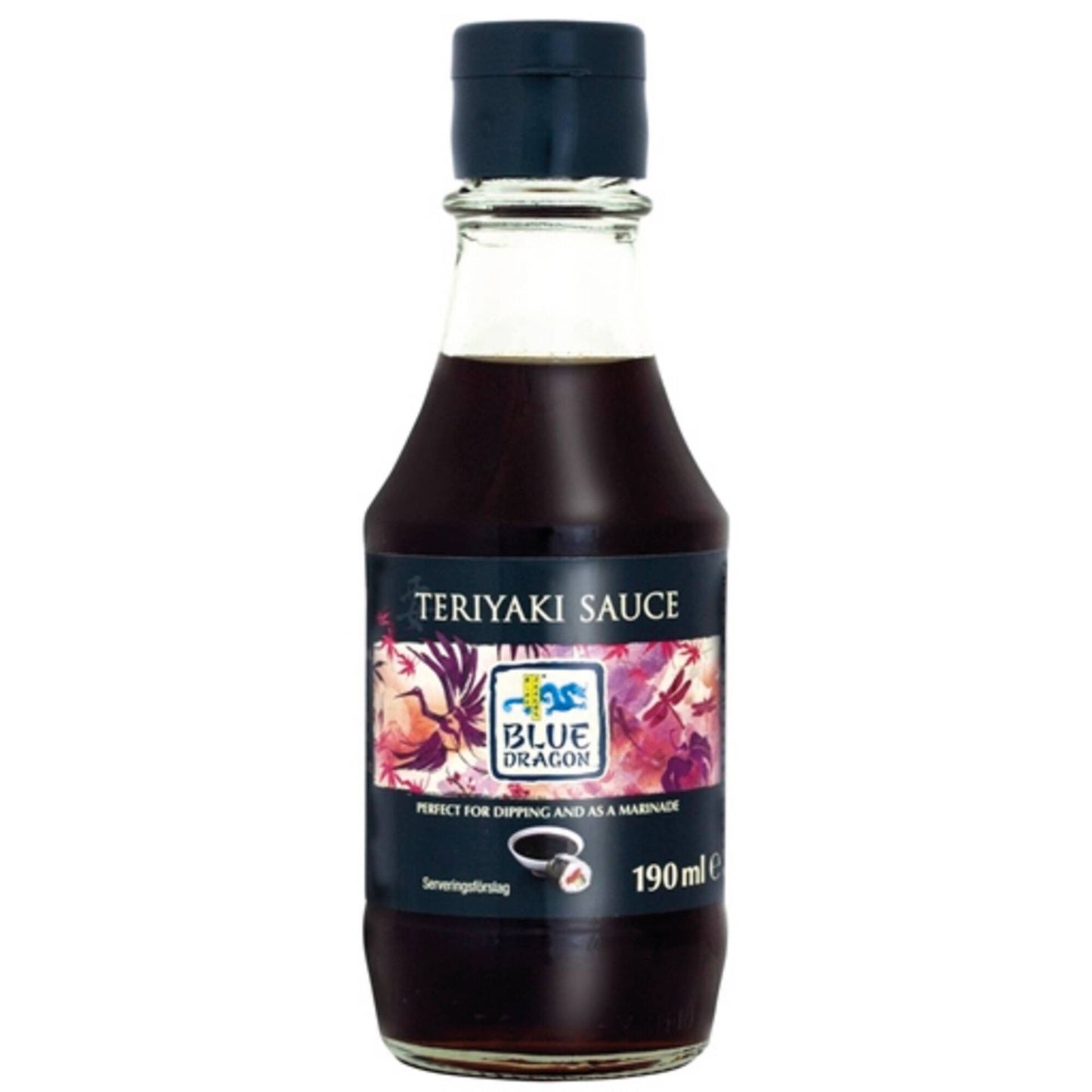 Salsa Teriyaki Blue Dragon – Botella de 190 ml | El clásico sabor japonés, fácil de preparar