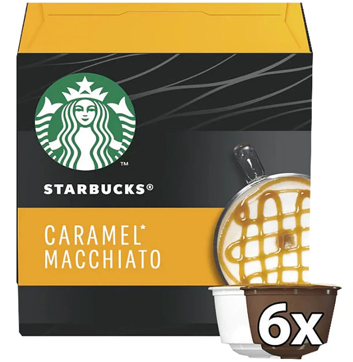 Starbucks Caramel Macchiato Dolce Gusto 31/01/2024 Reduce food waste! Still Good!