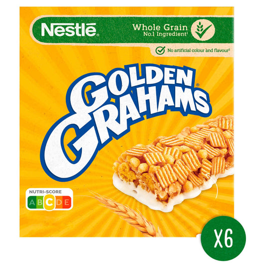 Golden Grahams Cereal 150g 6xBars