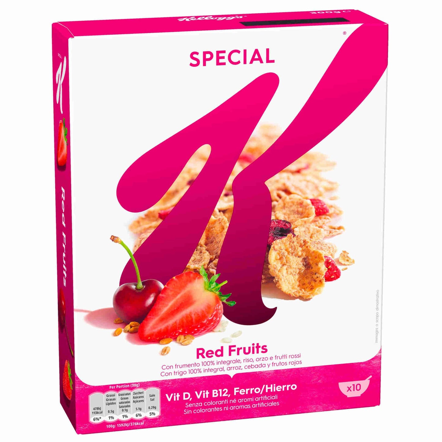 Kelloggs – Special K Red Fruit Cereal Kellogg's 300g – 300 G – Muesli and Granola – South African Products