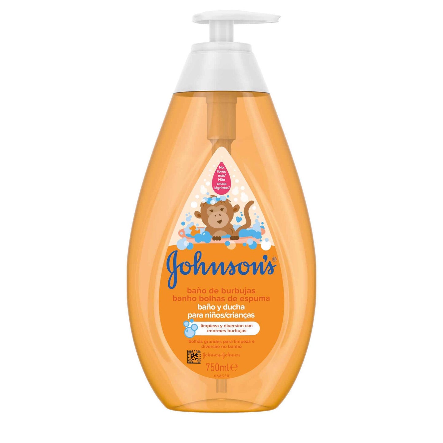 Johnson's Baby Schaumduschgel für Kinder 750 ml – Sanfte, spaßige Pflege