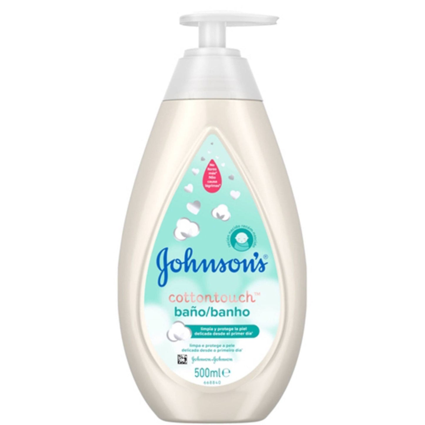 Johnson's Baby Cotton Touch Sanftes Duschgel 500 ml – Sanfte Pflege für zarte Haut