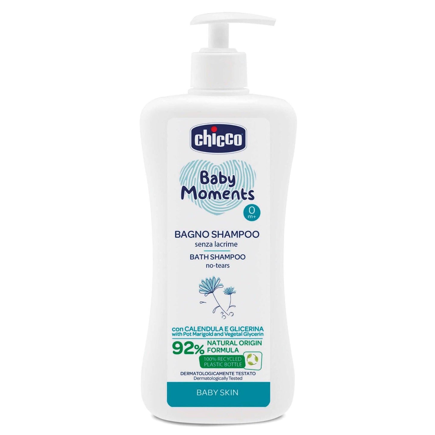 Chicco Delicate Skin Shampoo & Duschgel 500ml – Sanfte 2-in-1 Babypflege