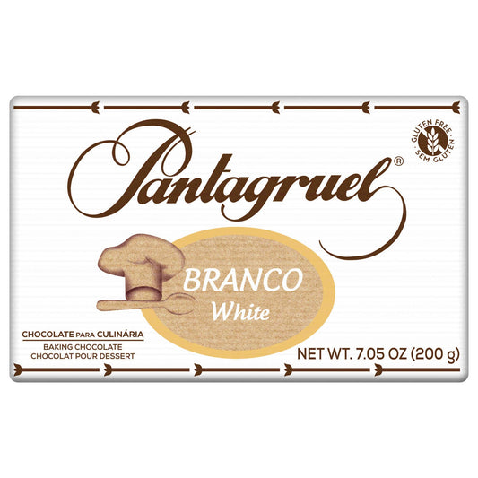 Cooking White Cooking Chocolate Tablet Gluten-Free Pantagruel 200 gr