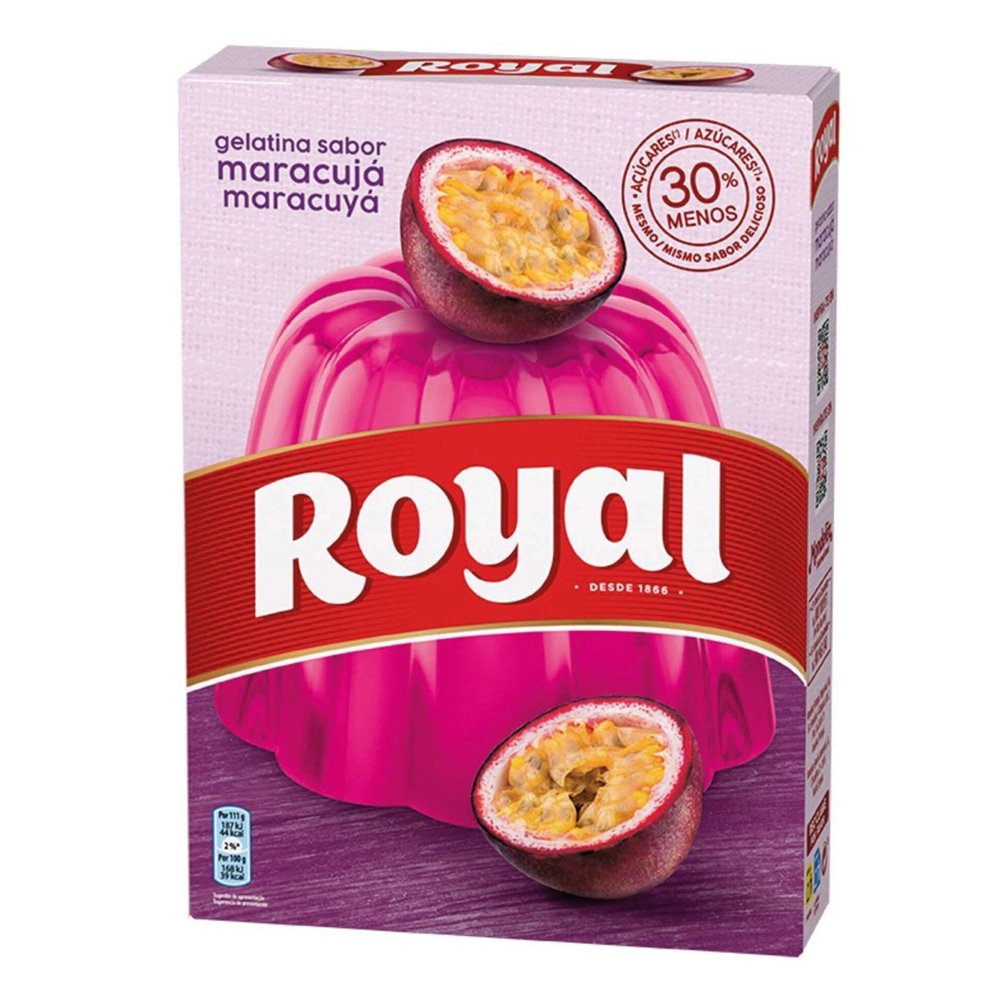 Passion Fruit Jelly Gelatin Powder Royal 114g