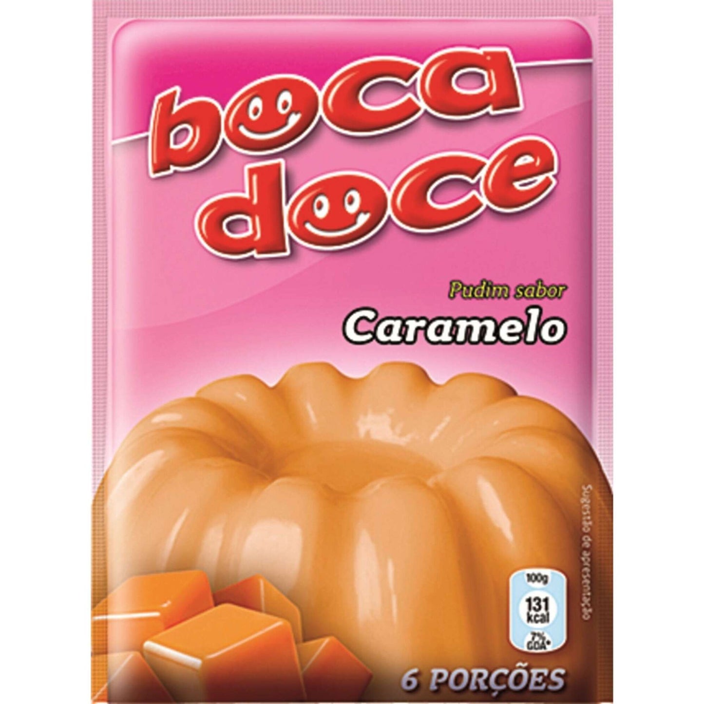 Caramel Instant Pudding 22g Boca Doce