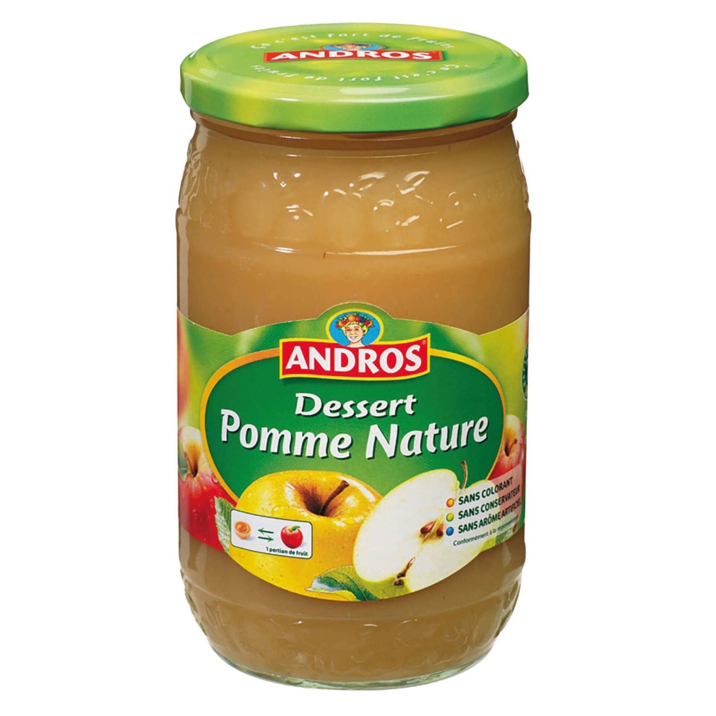Apple Puree for Gluten-Free Desserts Andros 750g