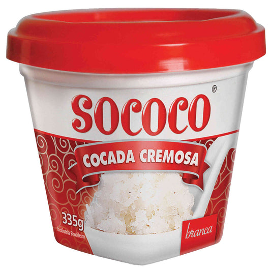 White Creamy Cocada Sococo 335 grams