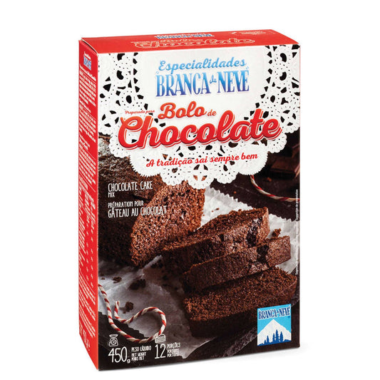 Chocolate Cake Mix from Branca de Neve 450grams