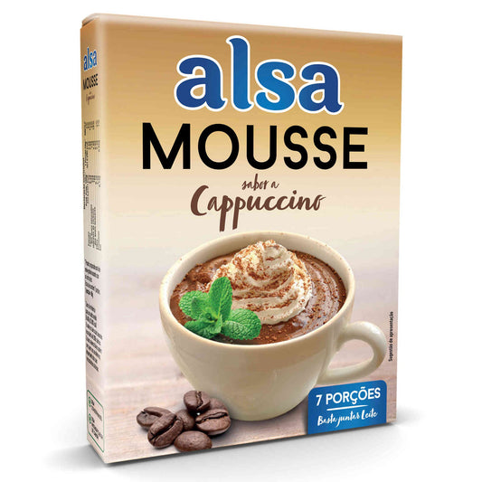 Mousse Cappuccino Alsa 100g