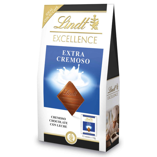 Lindt Excellence Mini Chocolate Snack Tablets emb. 130 g