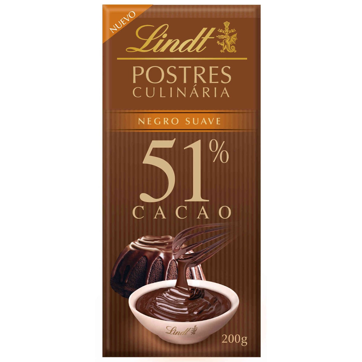 Lindt Culinary Chocolate 51% 200g