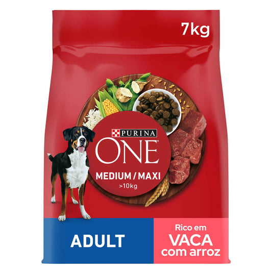 Food for Adult Medium and Maxi Size Dogs Purina One 7kg
