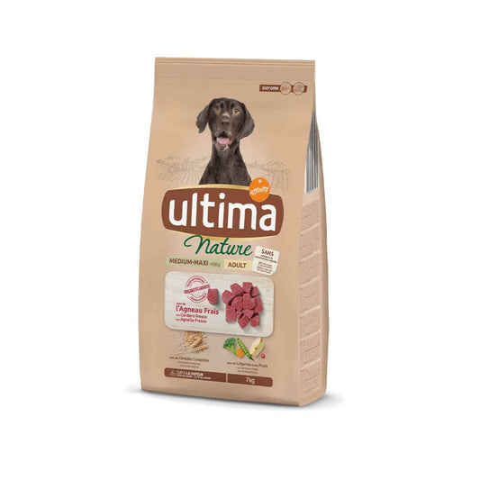 Food for Adult Medium and Maxi Dogs Lamb Affinity Ultima Nature 7kg