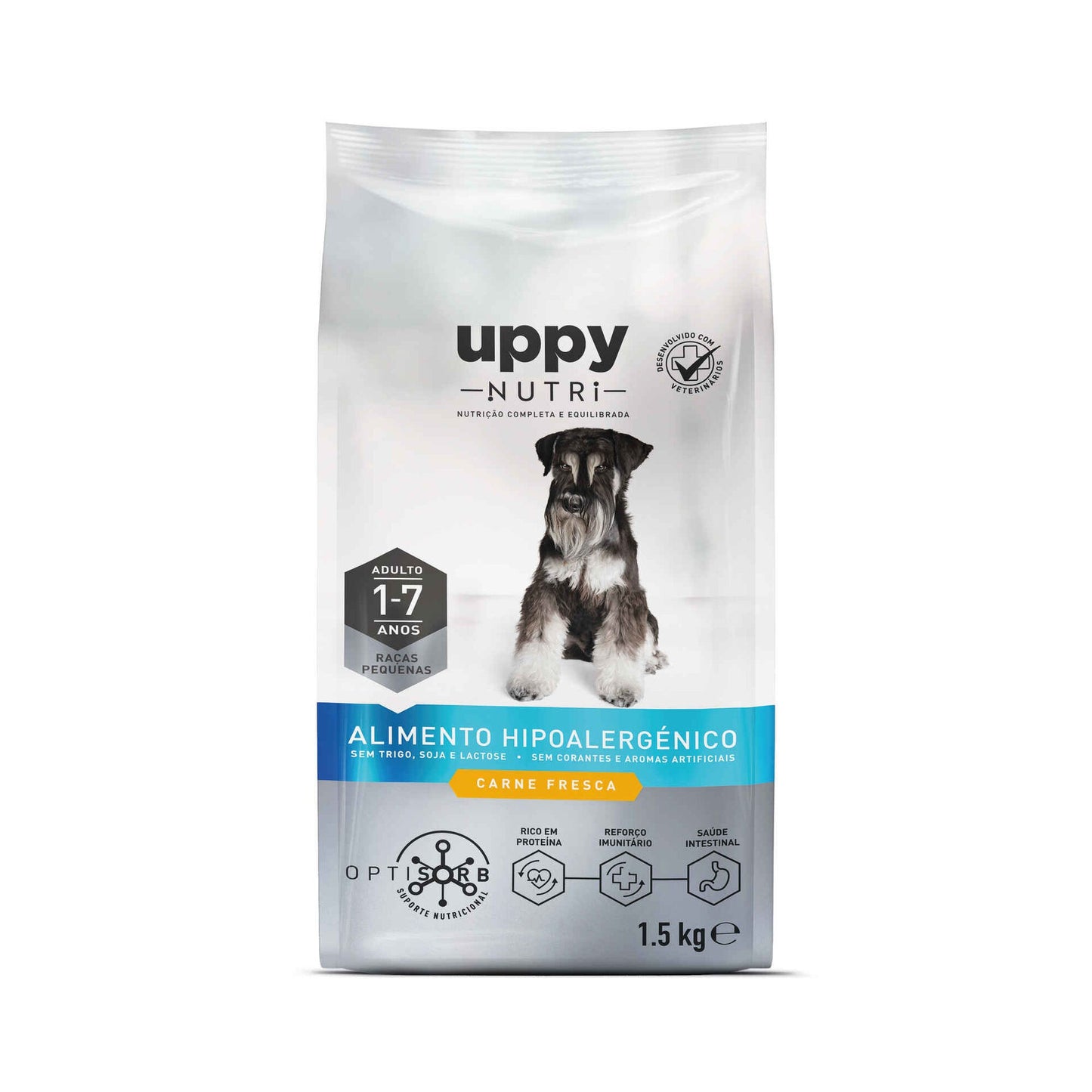 Mini Adult Dog Food Chicken Uppy Nutri 1.5kg