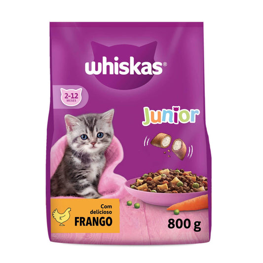 Junior Chicken Cat Food Whiskas 800g