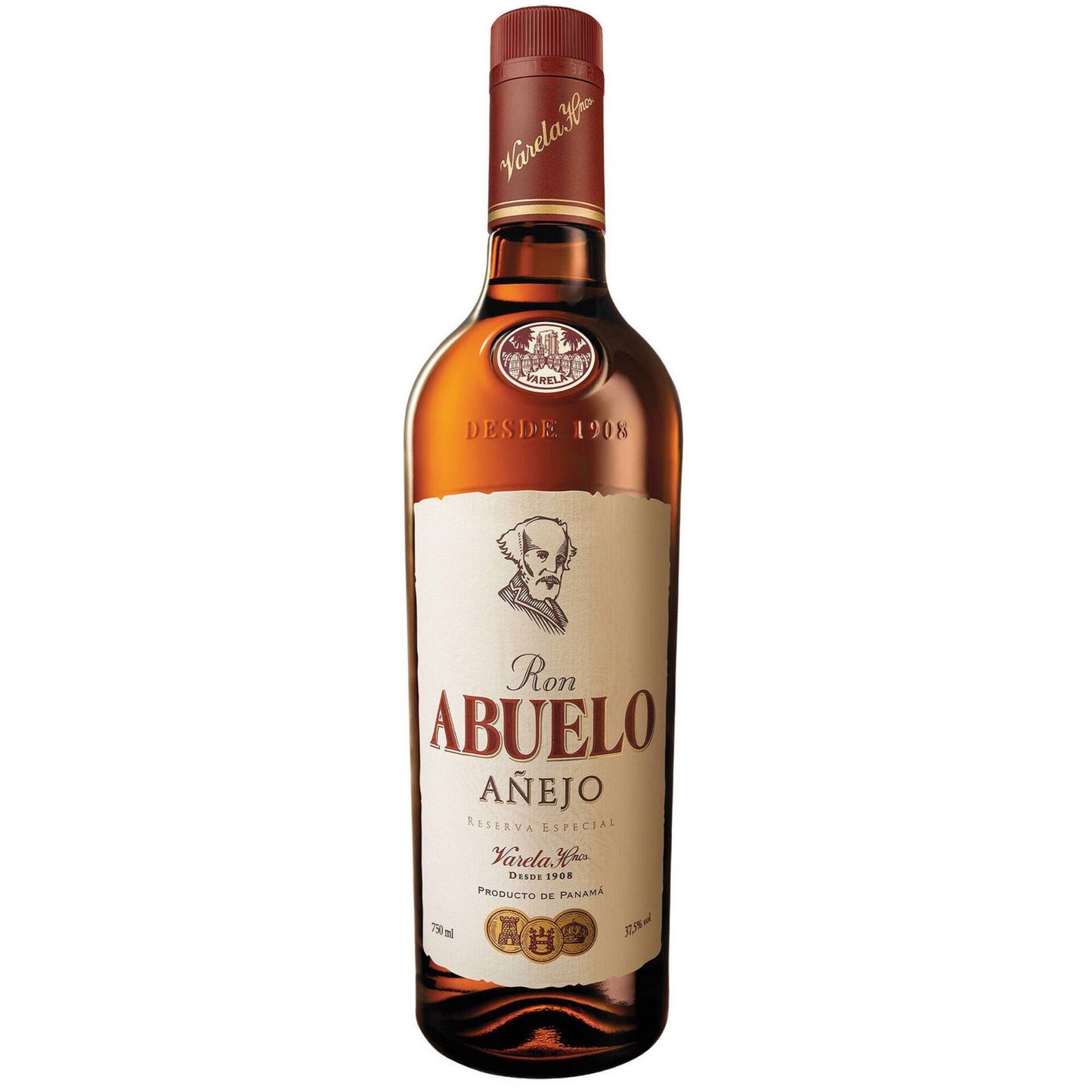 Abuelo Añejo Rum 700ml 40 percent AVB premium aged rum caribbean spirit oak matured bottle