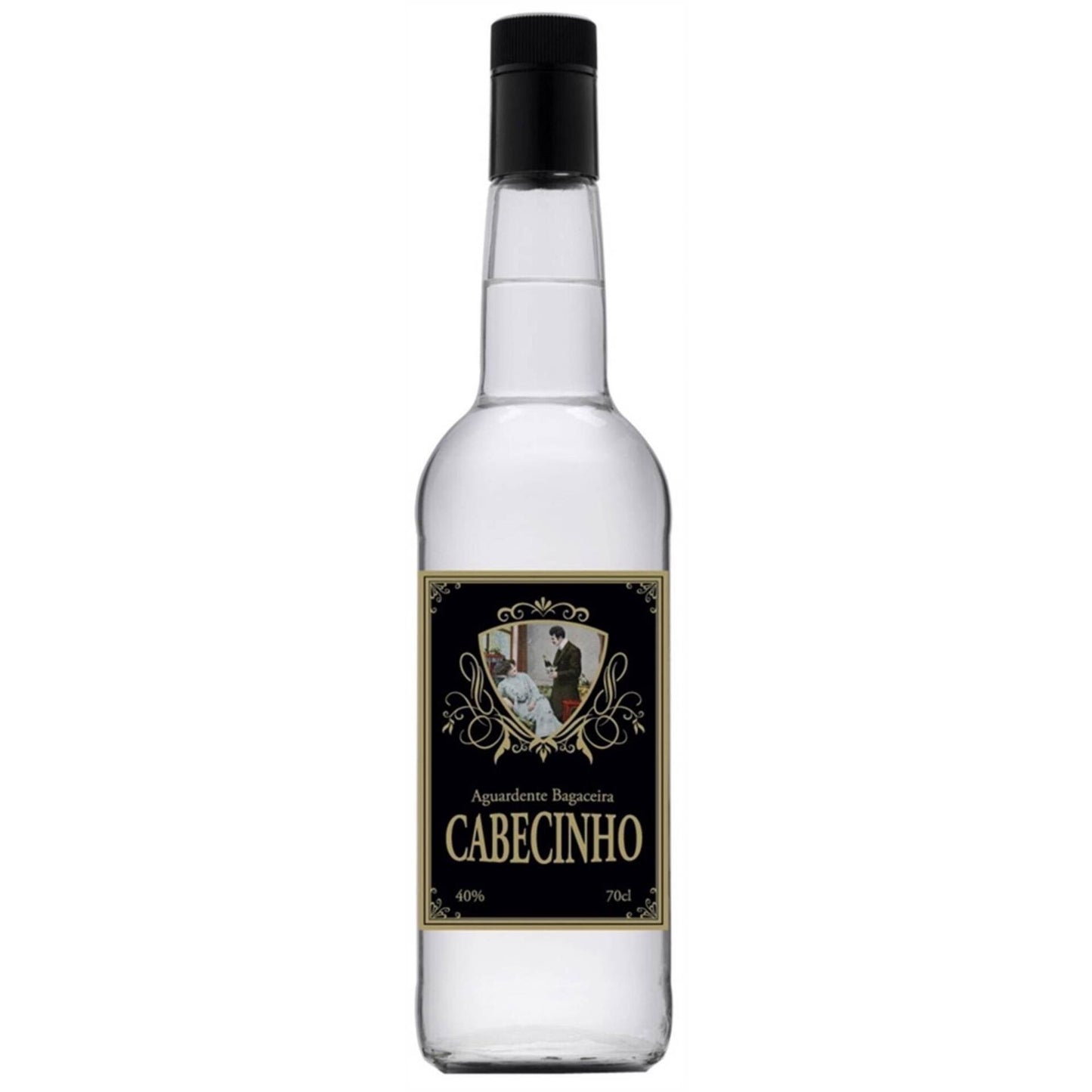 Cabecinho aguardente bagaceira 700ml 40 percent abv premium portuguese grape pomace spirit bottle