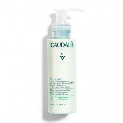 Caudalie Vinoclean Cleansing Almond Milk 400ml makeup remover sensitive skin almond oil skincare Beauty Hygiene and Personal Care