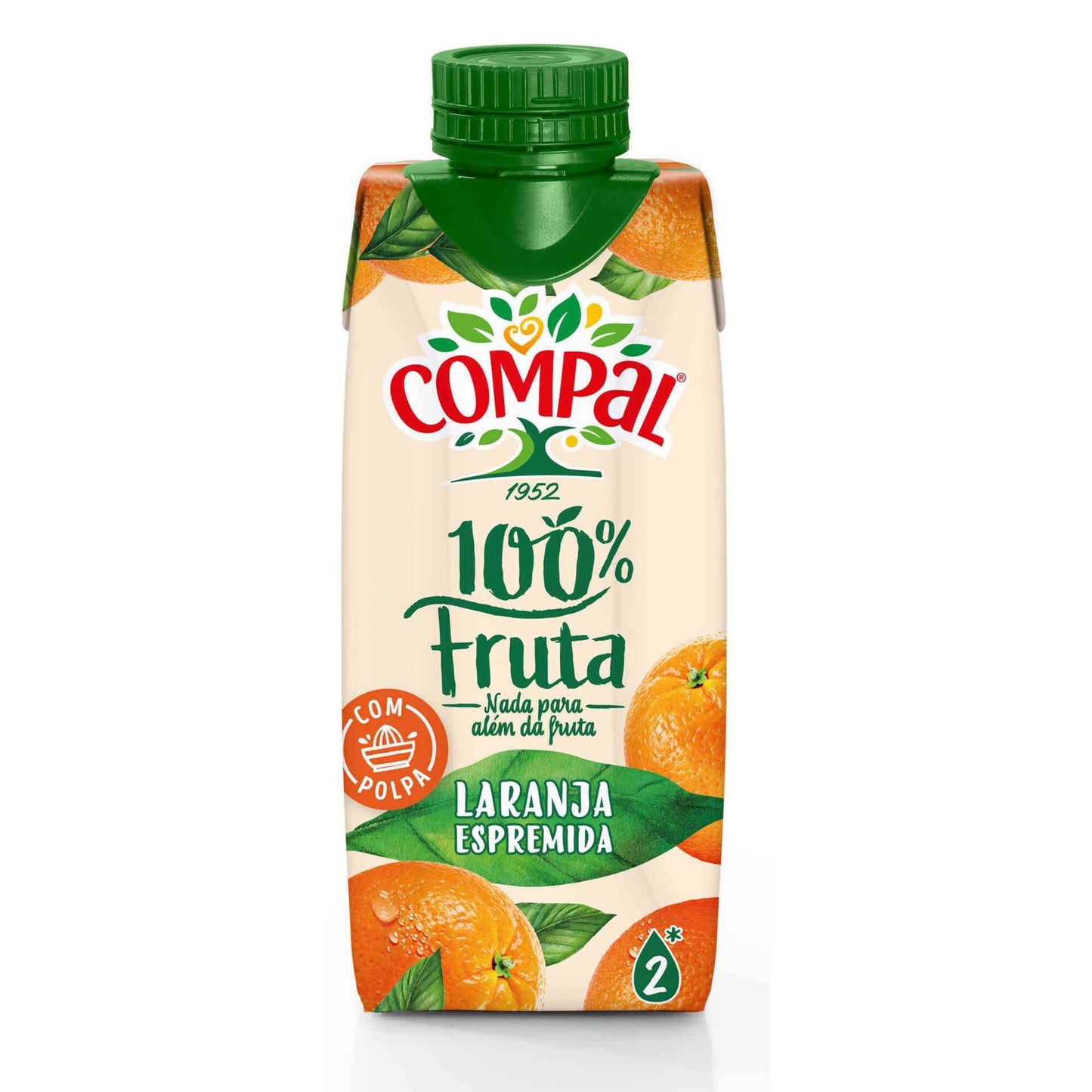 Compal 100 Percent Orange Juice 300ml pure citrus fruit juice beverage