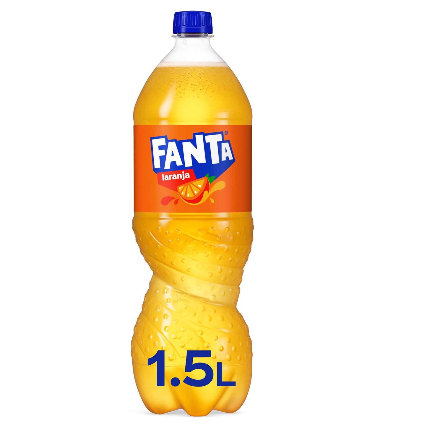 Fanta Orange Carbonated Soft Drink 1.5L fizzy citrus soda bottle