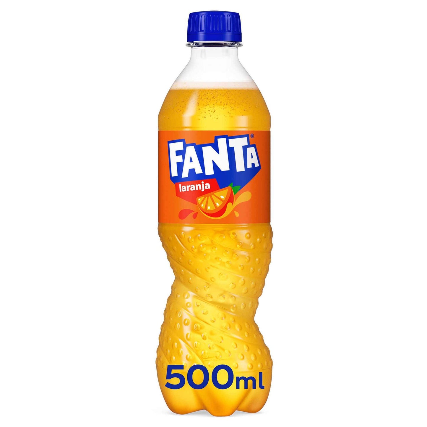Fanta Orange Carbonated Soft Drink 500ml fizzy citrus soda bottle