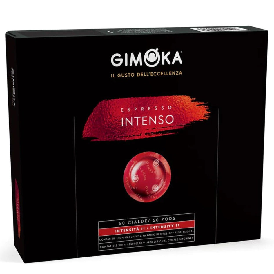 Gimoka Espresso Intenso Nespresso Pro capsules 50 pods strong professional coffee pods intense espresso