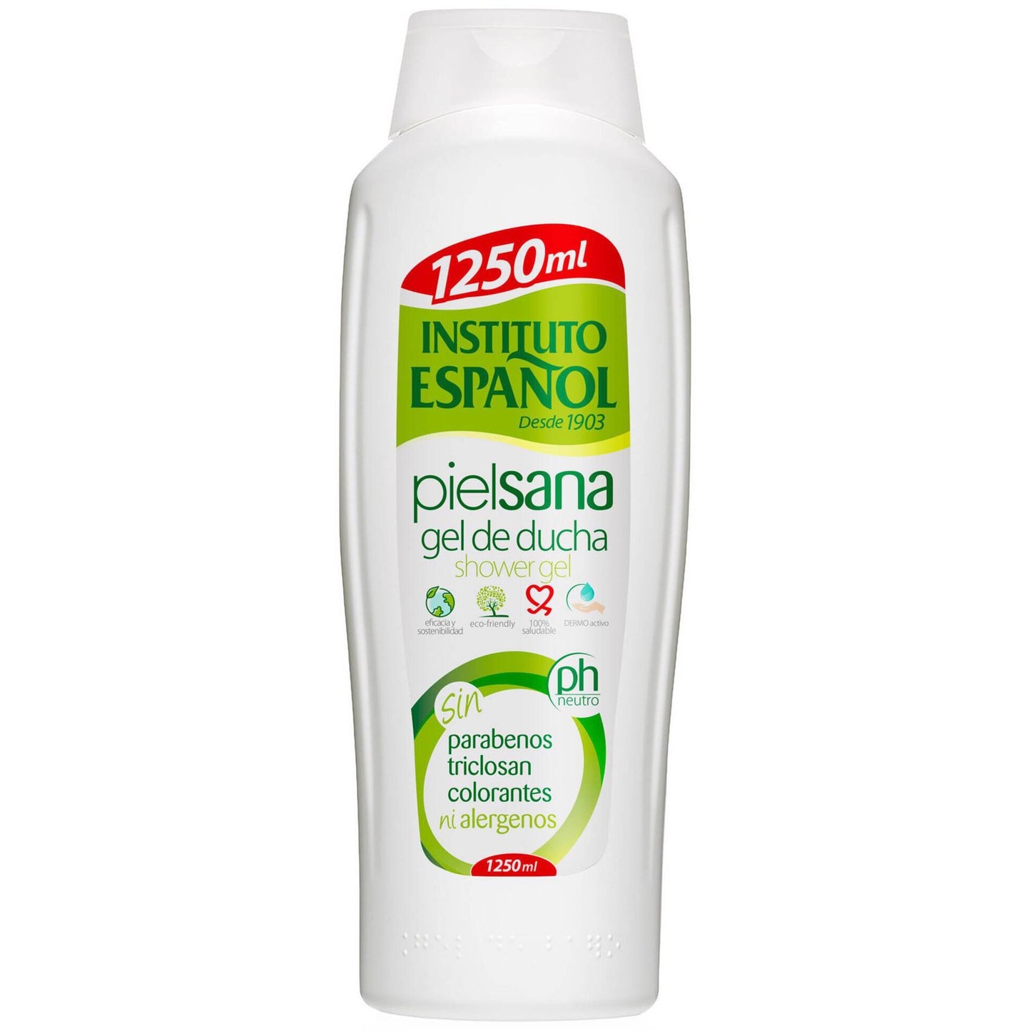 Instituto Espanol healthy skin shower gel 1.25 litre family body wash bath shower hygiene skin care