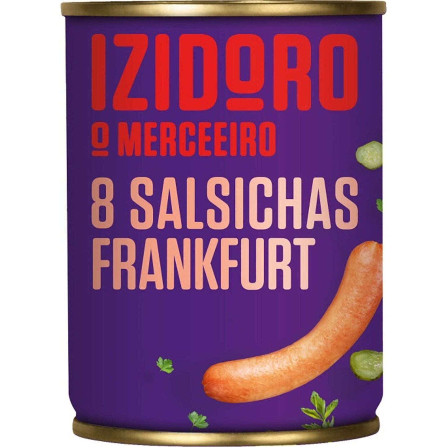 Izidoro Frankfurt sausages 8 pack 350g gluten free canned sausages pantry meat portuguese preserved food