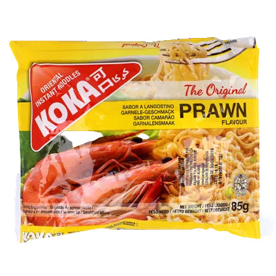 KOKA Prawn Instant Noodles 85g seafood flavour instant noodle meal quick easy food snack